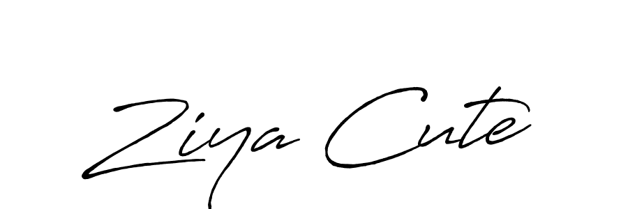 Once you've used our free online signature maker to create your best signature Antro_Vectra_Bolder style, it's time to enjoy all of the benefits that Ziya Cute name signing documents. Ziya Cute signature style 7 images and pictures png
