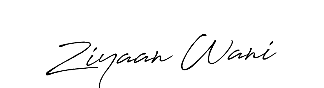 Here are the top 10 professional signature styles for the name Ziyaan Wani. These are the best autograph styles you can use for your name. Ziyaan Wani signature style 7 images and pictures png