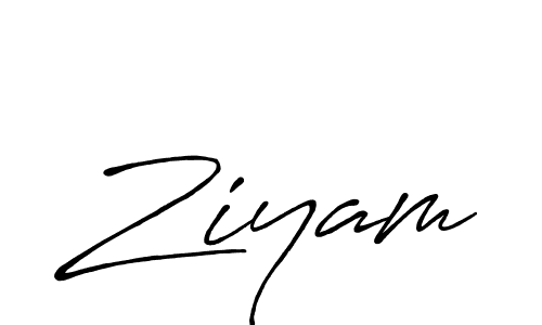 You should practise on your own different ways (Antro_Vectra_Bolder) to write your name (Ziyam) in signature. don't let someone else do it for you. Ziyam signature style 7 images and pictures png