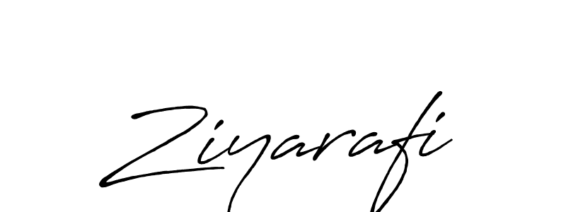 How to make Ziyarafi name signature. Use Antro_Vectra_Bolder style for creating short signs online. This is the latest handwritten sign. Ziyarafi signature style 7 images and pictures png