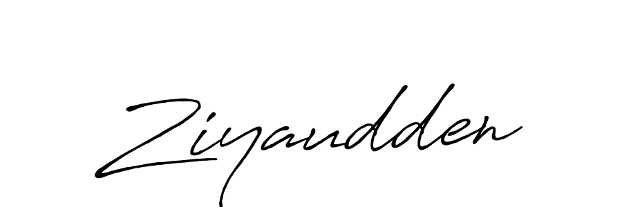 Design your own signature with our free online signature maker. With this signature software, you can create a handwritten (Antro_Vectra_Bolder) signature for name Ziyaudden. Ziyaudden signature style 7 images and pictures png
