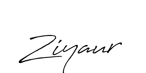 Use a signature maker to create a handwritten signature online. With this signature software, you can design (Antro_Vectra_Bolder) your own signature for name Ziyaur. Ziyaur signature style 7 images and pictures png