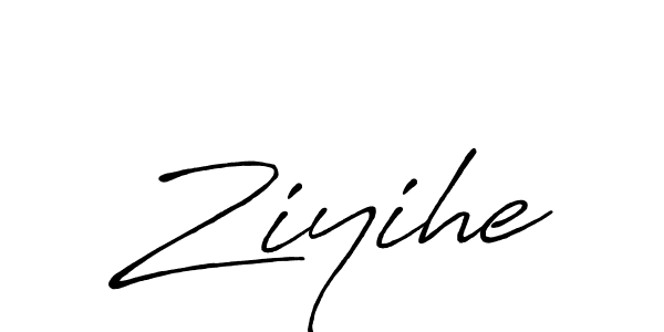 It looks lik you need a new signature style for name Ziyihe. Design unique handwritten (Antro_Vectra_Bolder) signature with our free signature maker in just a few clicks. Ziyihe signature style 7 images and pictures png