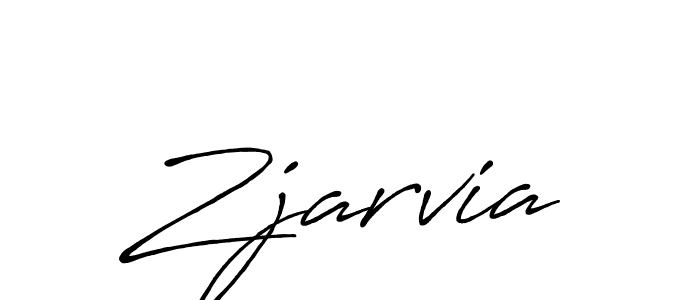 It looks lik you need a new signature style for name Zjarvia. Design unique handwritten (Antro_Vectra_Bolder) signature with our free signature maker in just a few clicks. Zjarvia signature style 7 images and pictures png