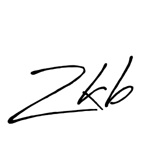 Similarly Antro_Vectra_Bolder is the best handwritten signature design. Signature creator online .You can use it as an online autograph creator for name Zkb. Zkb signature style 7 images and pictures png