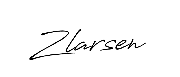 Also we have Zlarsen name is the best signature style. Create professional handwritten signature collection using Antro_Vectra_Bolder autograph style. Zlarsen signature style 7 images and pictures png