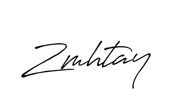 Make a beautiful signature design for name Zmhtay. Use this online signature maker to create a handwritten signature for free. Zmhtay signature style 7 images and pictures png