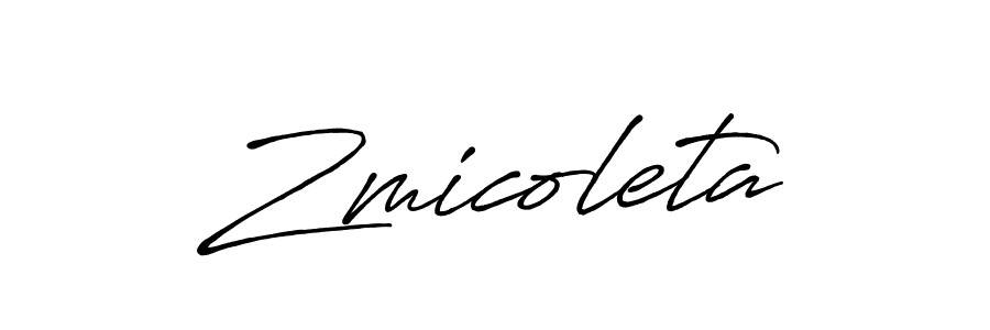 Best and Professional Signature Style for Zmicoleta. Antro_Vectra_Bolder Best Signature Style Collection. Zmicoleta signature style 7 images and pictures png