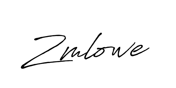 Antro_Vectra_Bolder is a professional signature style that is perfect for those who want to add a touch of class to their signature. It is also a great choice for those who want to make their signature more unique. Get Zmlowe name to fancy signature for free. Zmlowe signature style 7 images and pictures png