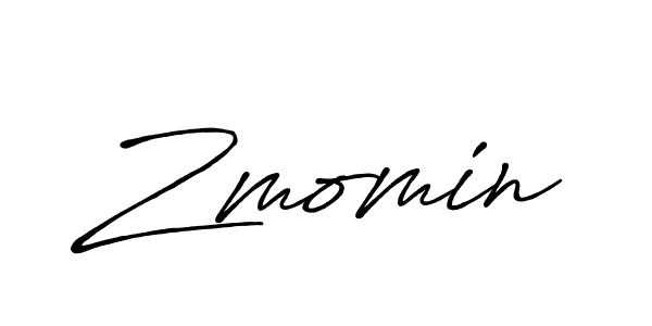 Make a beautiful signature design for name Zmomin. Use this online signature maker to create a handwritten signature for free. Zmomin signature style 7 images and pictures png