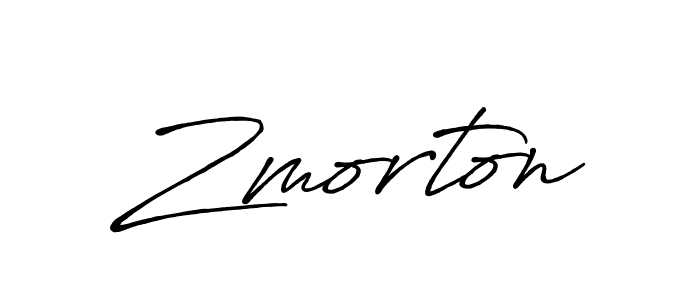 Also You can easily find your signature by using the search form. We will create Zmorton name handwritten signature images for you free of cost using Antro_Vectra_Bolder sign style. Zmorton signature style 7 images and pictures png