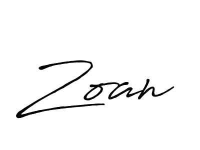 You should practise on your own different ways (Antro_Vectra_Bolder) to write your name (Zoan) in signature. don't let someone else do it for you. Zoan signature style 7 images and pictures png