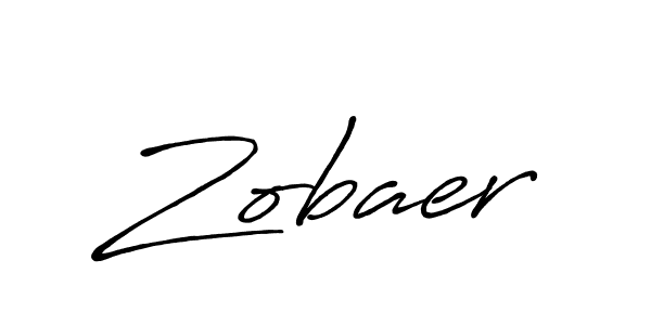 How to make Zobaer signature? Antro_Vectra_Bolder is a professional autograph style. Create handwritten signature for Zobaer name. Zobaer signature style 7 images and pictures png