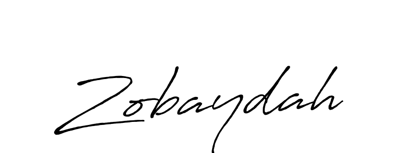 Once you've used our free online signature maker to create your best signature Antro_Vectra_Bolder style, it's time to enjoy all of the benefits that Zobaydah name signing documents. Zobaydah signature style 7 images and pictures png