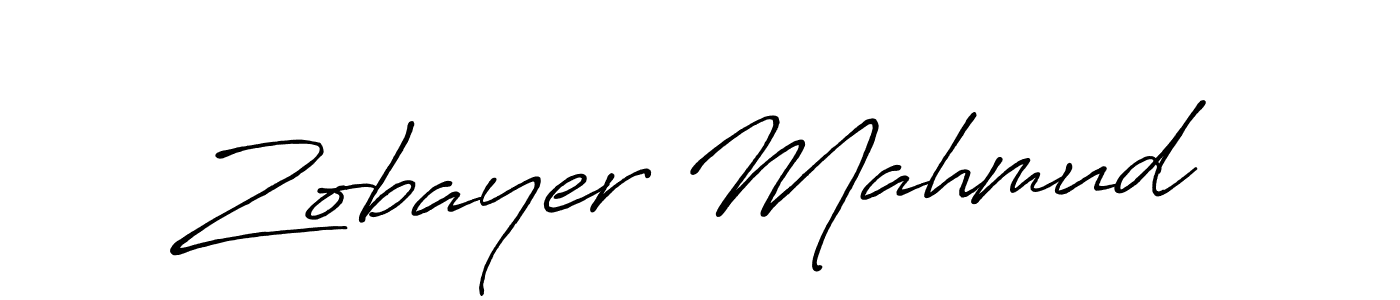 Antro_Vectra_Bolder is a professional signature style that is perfect for those who want to add a touch of class to their signature. It is also a great choice for those who want to make their signature more unique. Get Zobayer Mahmud name to fancy signature for free. Zobayer Mahmud signature style 7 images and pictures png