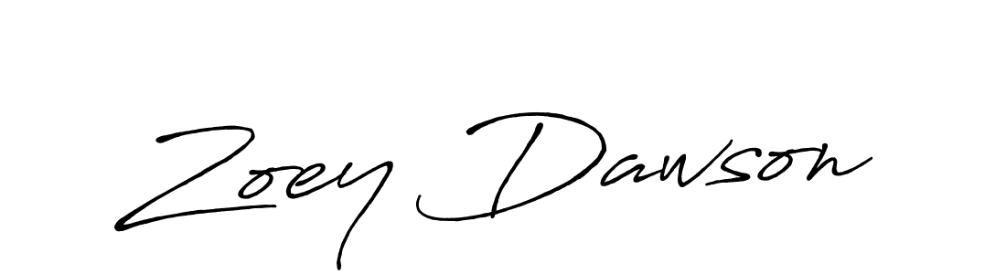 Also we have Zoey Dawson name is the best signature style. Create professional handwritten signature collection using Antro_Vectra_Bolder autograph style. Zoey Dawson signature style 7 images and pictures png