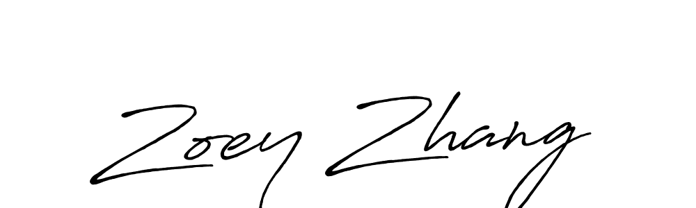 This is the best signature style for the Zoey Zhang name. Also you like these signature font (Antro_Vectra_Bolder). Mix name signature. Zoey Zhang signature style 7 images and pictures png