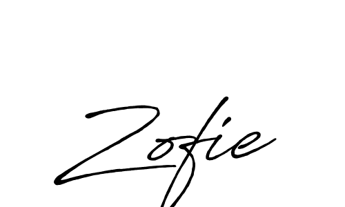 Also You can easily find your signature by using the search form. We will create Zofie name handwritten signature images for you free of cost using Antro_Vectra_Bolder sign style. Zofie signature style 7 images and pictures png