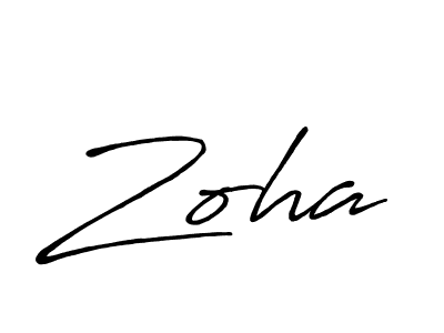 Make a beautiful signature design for name Zoha. Use this online signature maker to create a handwritten signature for free. Zoha signature style 7 images and pictures png