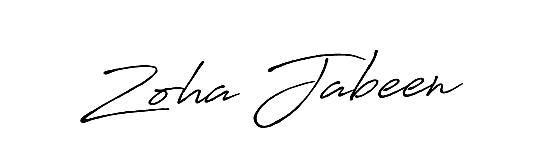 Here are the top 10 professional signature styles for the name Zoha Jabeen. These are the best autograph styles you can use for your name. Zoha Jabeen signature style 7 images and pictures png