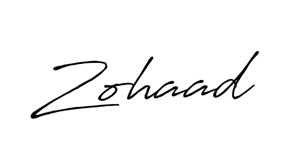 You should practise on your own different ways (Antro_Vectra_Bolder) to write your name (Zohaad) in signature. don't let someone else do it for you. Zohaad signature style 7 images and pictures png