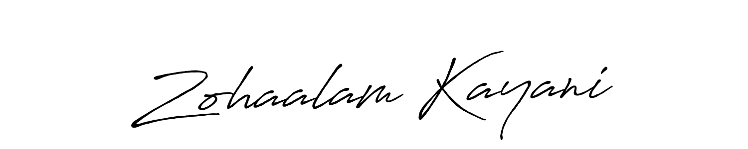 Here are the top 10 professional signature styles for the name Zohaalam Kayani. These are the best autograph styles you can use for your name. Zohaalam Kayani signature style 7 images and pictures png