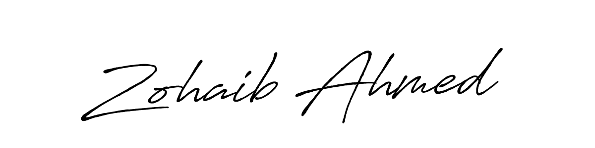 Here are the top 10 professional signature styles for the name Zohaib Ahmed. These are the best autograph styles you can use for your name. Zohaib Ahmed signature style 7 images and pictures png