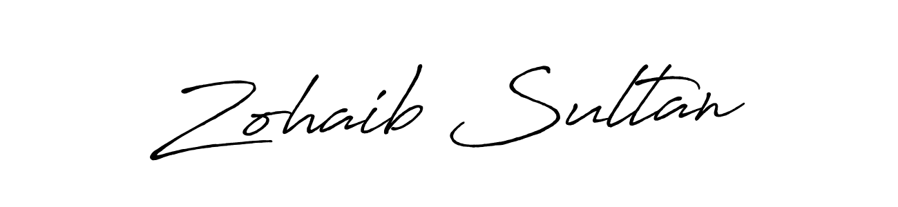 if you are searching for the best signature style for your name Zohaib Sultan. so please give up your signature search. here we have designed multiple signature styles  using Antro_Vectra_Bolder. Zohaib Sultan signature style 7 images and pictures png