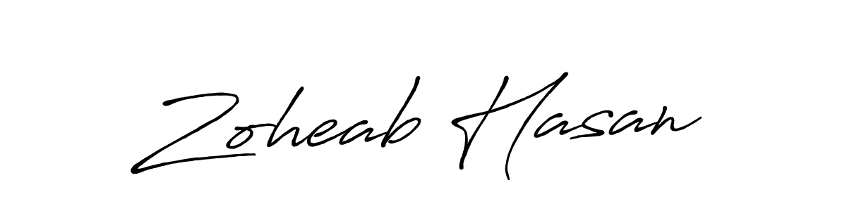 if you are searching for the best signature style for your name Zoheab Hasan. so please give up your signature search. here we have designed multiple signature styles  using Antro_Vectra_Bolder. Zoheab Hasan signature style 7 images and pictures png