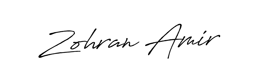 Once you've used our free online signature maker to create your best signature Antro_Vectra_Bolder style, it's time to enjoy all of the benefits that Zohran Amir name signing documents. Zohran Amir signature style 7 images and pictures png