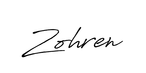 You should practise on your own different ways (Antro_Vectra_Bolder) to write your name (Zohren) in signature. don't let someone else do it for you. Zohren signature style 7 images and pictures png