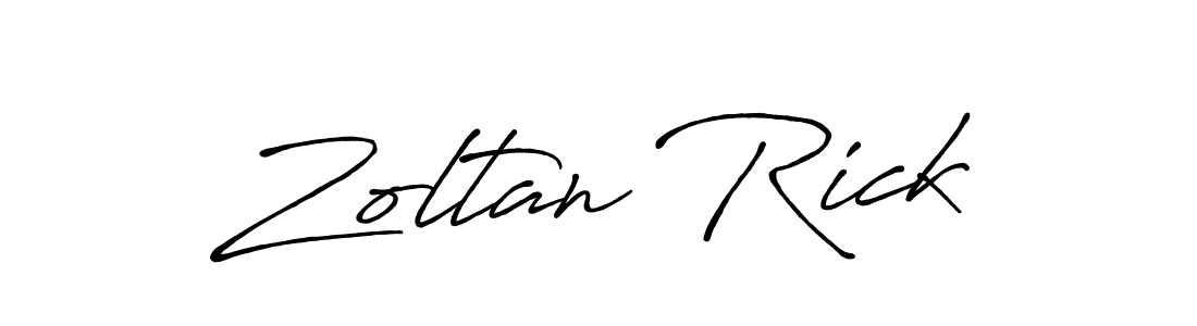 Make a short Zoltan Rick signature style. Manage your documents anywhere anytime using Antro_Vectra_Bolder. Create and add eSignatures, submit forms, share and send files easily. Zoltan Rick signature style 7 images and pictures png