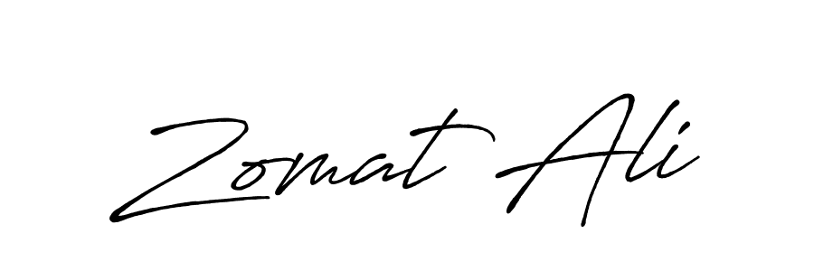 Best and Professional Signature Style for Zomat Ali. Antro_Vectra_Bolder Best Signature Style Collection. Zomat Ali signature style 7 images and pictures png
