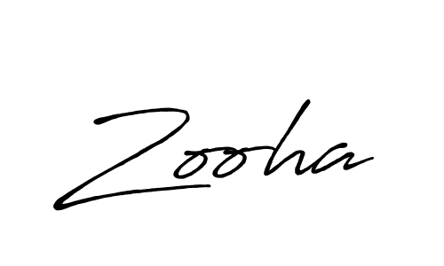 Use a signature maker to create a handwritten signature online. With this signature software, you can design (Antro_Vectra_Bolder) your own signature for name Zooha. Zooha signature style 7 images and pictures png