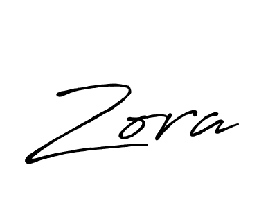 Zora stylish signature style. Best Handwritten Sign (Antro_Vectra_Bolder) for my name. Handwritten Signature Collection Ideas for my name Zora. Zora signature style 7 images and pictures png