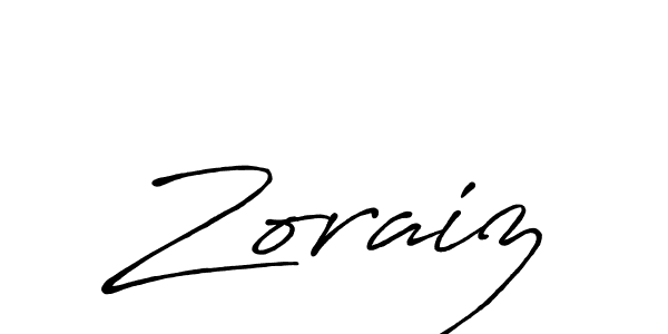 if you are searching for the best signature style for your name Zoraiz. so please give up your signature search. here we have designed multiple signature styles  using Antro_Vectra_Bolder. Zoraiz signature style 7 images and pictures png