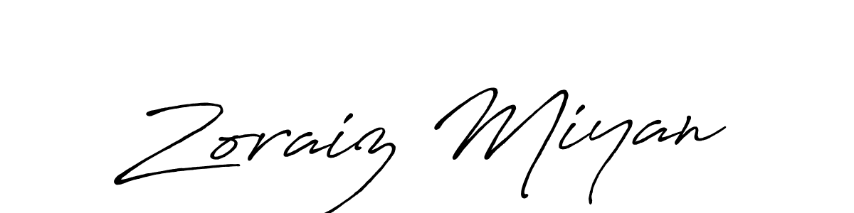 if you are searching for the best signature style for your name Zoraiz Miyan. so please give up your signature search. here we have designed multiple signature styles  using Antro_Vectra_Bolder. Zoraiz Miyan signature style 7 images and pictures png