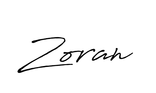 Make a beautiful signature design for name Zoran. Use this online signature maker to create a handwritten signature for free. Zoran signature style 7 images and pictures png