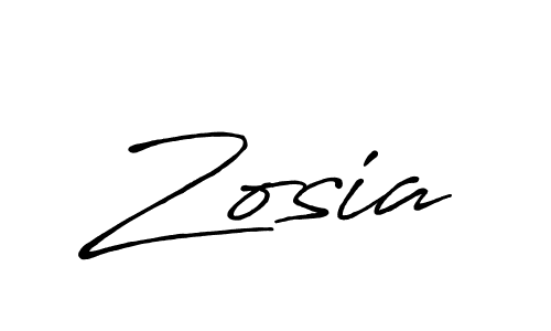 Use a signature maker to create a handwritten signature online. With this signature software, you can design (Antro_Vectra_Bolder) your own signature for name Zosia. Zosia signature style 7 images and pictures png