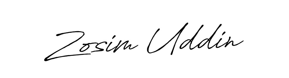 Make a beautiful signature design for name Zosim Uddin. Use this online signature maker to create a handwritten signature for free. Zosim Uddin signature style 7 images and pictures png