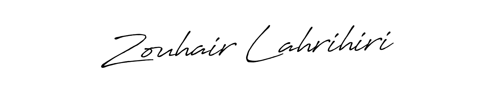 The best way (Antro_Vectra_Bolder) to make a short signature is to pick only two or three words in your name. The name Zouhair Lahrihiri include a total of six letters. For converting this name. Zouhair Lahrihiri signature style 7 images and pictures png