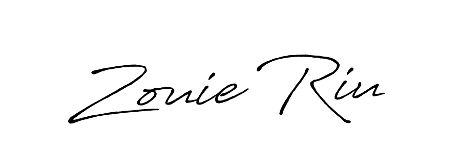 How to Draw Zouie Riu signature style? Antro_Vectra_Bolder is a latest design signature styles for name Zouie Riu. Zouie Riu signature style 7 images and pictures png