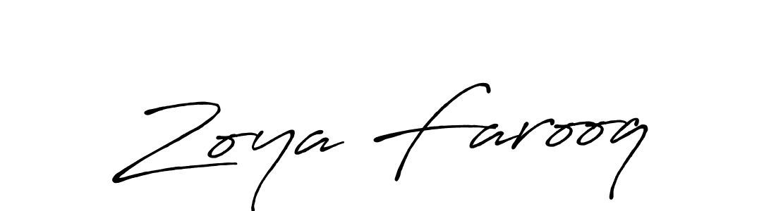 if you are searching for the best signature style for your name Zoya Farooq. so please give up your signature search. here we have designed multiple signature styles  using Antro_Vectra_Bolder. Zoya Farooq signature style 7 images and pictures png