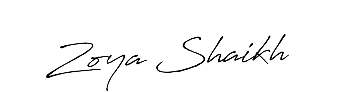 Here are the top 10 professional signature styles for the name Zoya Shaikh. These are the best autograph styles you can use for your name. Zoya Shaikh signature style 7 images and pictures png