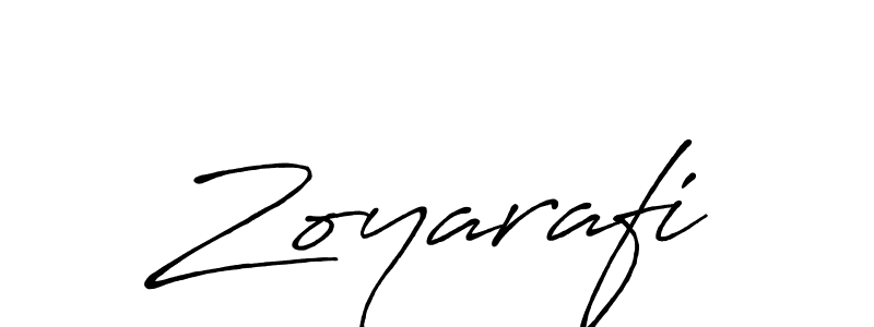 Design your own signature with our free online signature maker. With this signature software, you can create a handwritten (Antro_Vectra_Bolder) signature for name Zoyarafi. Zoyarafi signature style 7 images and pictures png