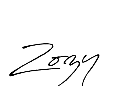 You should practise on your own different ways (Antro_Vectra_Bolder) to write your name (Zozy) in signature. don't let someone else do it for you. Zozy signature style 7 images and pictures png