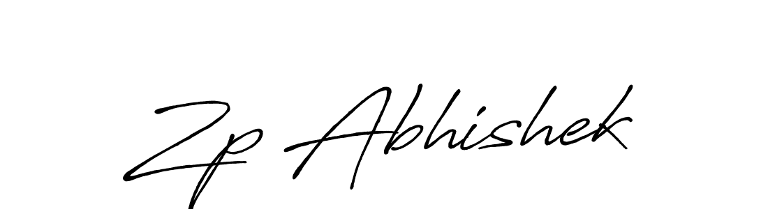 The best way (Antro_Vectra_Bolder) to make a short signature is to pick only two or three words in your name. The name Zp Abhishek include a total of six letters. For converting this name. Zp Abhishek signature style 7 images and pictures png
