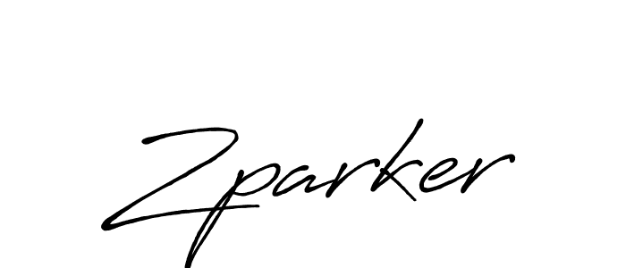 It looks lik you need a new signature style for name Zparker. Design unique handwritten (Antro_Vectra_Bolder) signature with our free signature maker in just a few clicks. Zparker signature style 7 images and pictures png