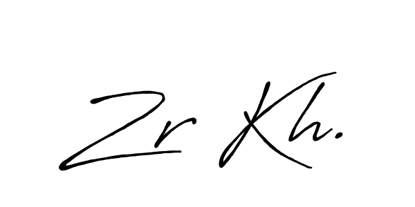 Best and Professional Signature Style for Zr Kh.. Antro_Vectra_Bolder Best Signature Style Collection. Zr Kh. signature style 7 images and pictures png