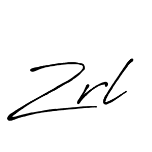 Once you've used our free online signature maker to create your best signature Antro_Vectra_Bolder style, it's time to enjoy all of the benefits that Zrl name signing documents. Zrl signature style 7 images and pictures png